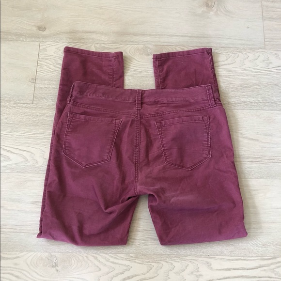 Ann Taylor LOFT Modern Straight Cords Pink Pants - Picture 8 of 16